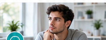 Adult working on focus and attention at a desk
